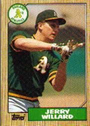 1987 Topps Baseball Cards      137     Jerry Willard